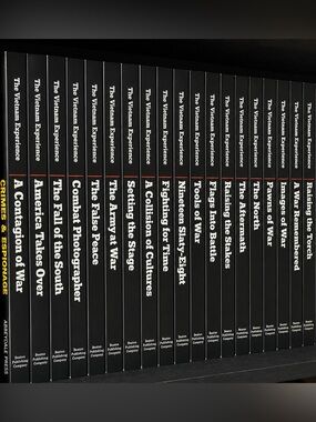 Black Hardcover Book Set - The Vietnam Experience